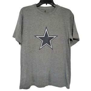 Dallas Cowboys T-Shirt Mens Large Dak Prescott Gray #4